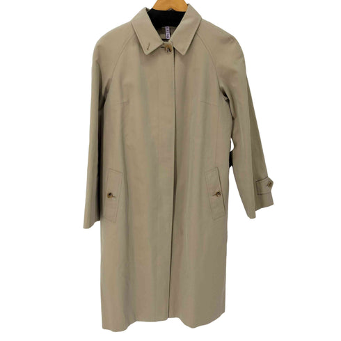 バーバリーロンドン BURBERRY LONDON ノバチェックライナー付 比翼ステンカラーコート レディース JPN:40