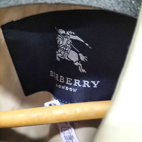 バーバリーロンドン BURBERRY LONDON ノバチェックライナー付 比翼ステンカラーコート レディース JPN:40