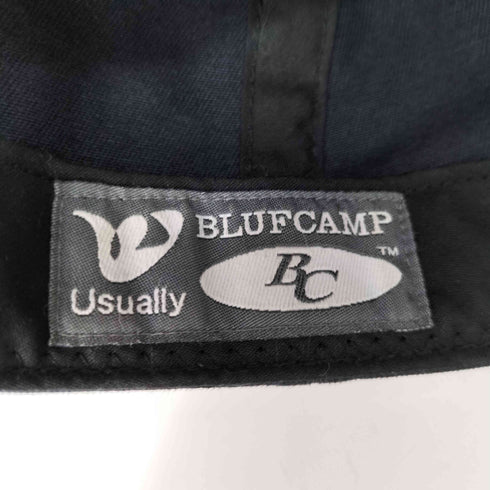 BLUFCAMP ロゴ刺繍 キャップ メンズ