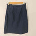 バーバリーブルーレーベル BURBERRY BLUE LABEL ベルト付きインディゴデニムスカート ノバチェック レディース JPN:38