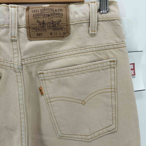 リーバイス Levis 522刻印 517 キリマンジャロ ステッチデザインフレアデニムパンツ メンズ 32×36