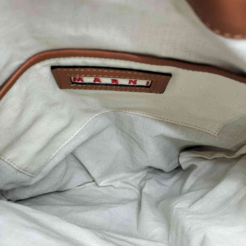 マルニ MARNI 15SS レザー パッチワーク 2WAY ショルダー ハンドバッグ レディース