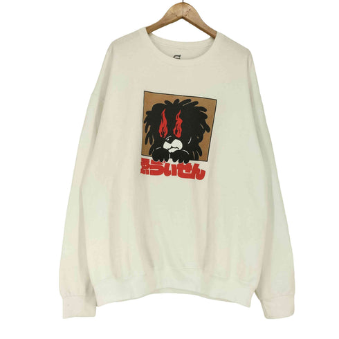 ヱビセンスケートボーズ Evisen skateboards スウェット Rasta Fire スウェット メンズ JPN:XL