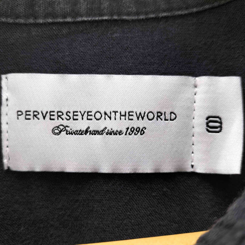 PERVERSEYEONTHEWORLD オーバーサイズ ウエスタンシャツ Y2K メンズ 3