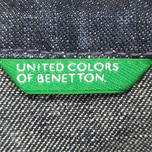 ユナイテッドカラーズオブベネトン UNITED COLORS OF BENETTON 80S~ ririジッパーデニムジップブルゾン レディース