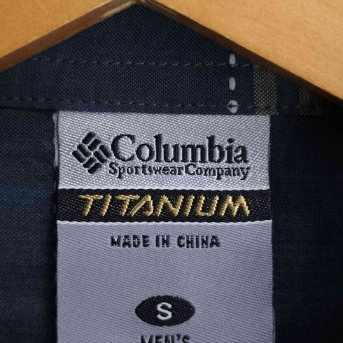 コロンビア Columbia TITANIUM マルチチェックシャツ メンズ import:S