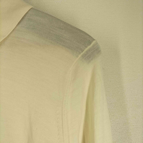 トゥモローランドトリコ TOMORROWLAND tricot 23aw Super120'S KNIT POLO スーパーファインメリノウール ニットポロシャツ メンズ import:S