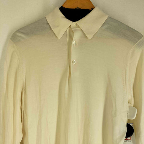 トゥモローランドトリコ TOMORROWLAND tricot 23aw Super120'S KNIT POLO スーパーファインメリノウール ニットポロシャツ メンズ import:S