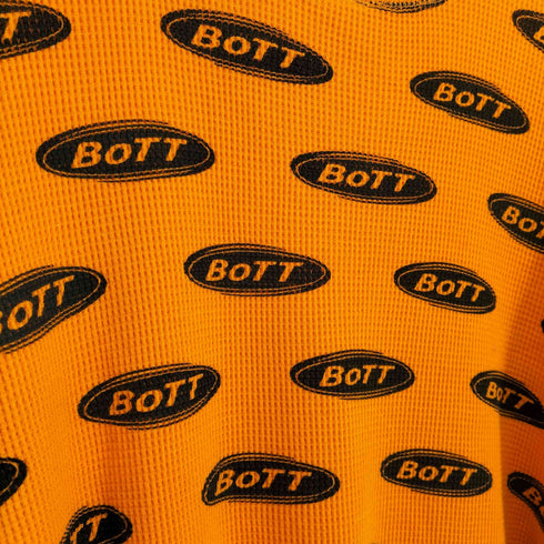 ボット BOTT 総柄ワッフルカットソー メンズ XXL