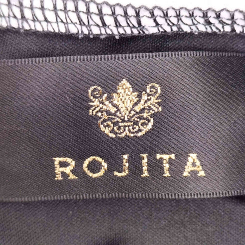 ロジータ Rojita 襟フリル レース 半袖ワンピース レディース FREE