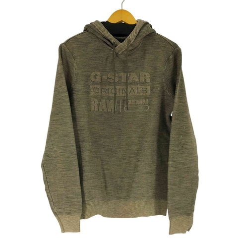 ジースターロー G-STAR RAW PREMIUM CORE HDD LOGO KNIT L/S メンズ JPN:S