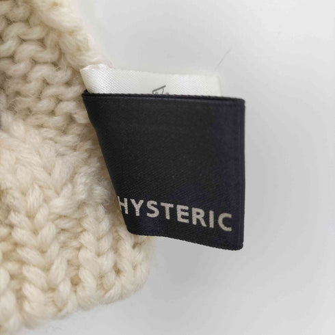 ヒステリックグラマー HYSTERIC GLAMOUR スパイダー刺しゅう ケーブル マフラー Y2K レディース