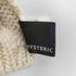 ヒステリックグラマー HYSTERIC GLAMOUR スパイダー刺しゅう ケーブル マフラー Y2K レディース