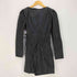 ザラ ZARA フェイクレザーミニワンピ レディース import:S