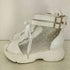アクシーズファム axes femme POETIQUE ポエティックレースアップ ブーツサンダル レディース JPN:L