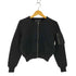 ヒステリックグラマー HYSTERIC GLAMOUR コットンニットMA-1ジャケット クロップドニット Y2K レディース