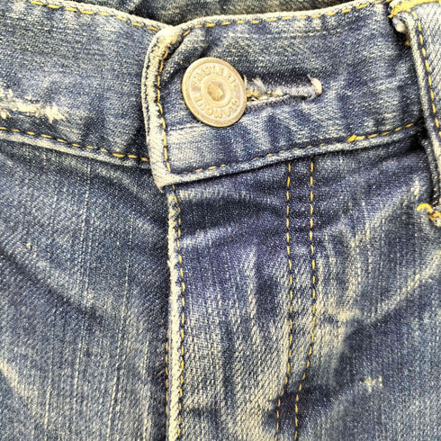 ヒステリックグラマー HYSTERIC GLAMOUR スタッズ コーティング加工 スキニーデニムパンツ Y2K archive レディース JPN:M