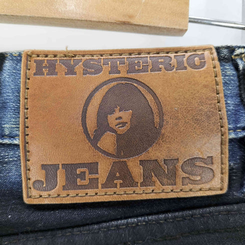 ヒステリックグラマー HYSTERIC GLAMOUR スタッズ コーティング加工 スキニーデニムパンツ Y2K archive レディース JPN:M