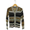 ヒステリックグラマー HYSTERIC GLAMOUR レオパード柄 ボーダーニットカーディガン Y2K レディース