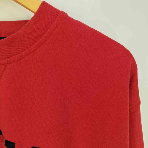リー Lee SPORT NHL アイスホッケーチーム ロゴ刺繍 前V クルーネックスウェット メンズ