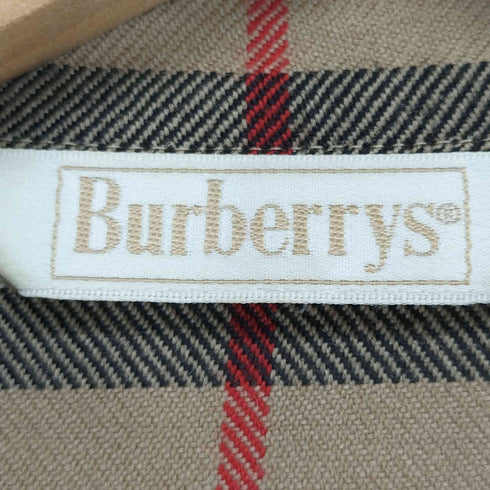 バーバリーズ BURBERRYS ノヴァチェック丸襟ウールシャツ レディース 11AR
