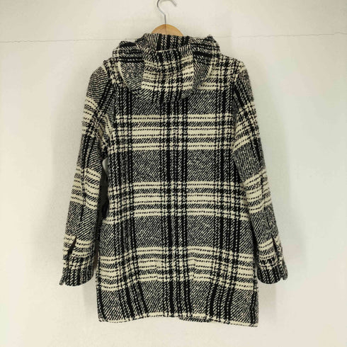 マックスマーラウィーケンドライン Max Mara WEEKEND LINE 大判チェックウールツイードダッフルコート レディース JPN:36