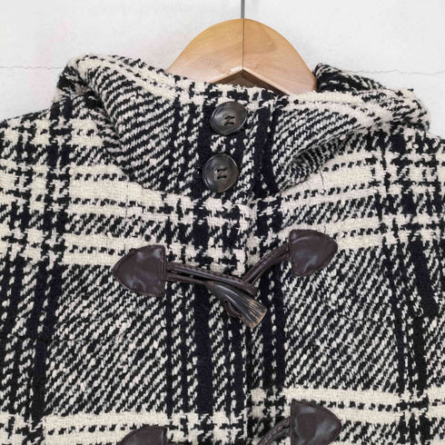 マックスマーラウィーケンドライン Max Mara WEEKEND LINE 大判チェックウールツイードダッフルコート レディース JPN:36
