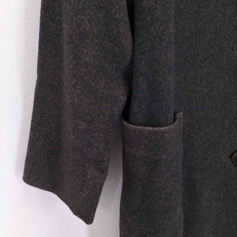 マックスマーラ MAX MARA 白タグ ウールチェスターコート レディース 38