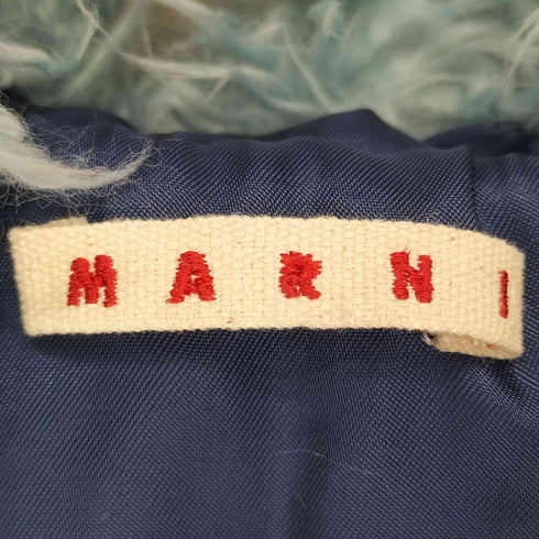マルニ MARNI ファーフードジップブルゾン レディース 12