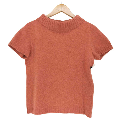 マックスマーラ MAX MARA 白タグ PURE CASHMERE 半袖ニット レディース JPN:M