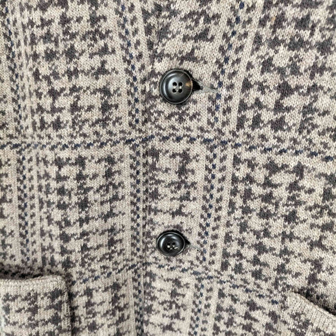 ラルディー二 LARDINI ニットテーラードジャケット メンズ JPN:S