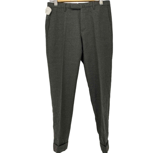インコテックス INCOTEX slowear ウール混 スラックスパンツ ルーマニア製 IDEALジップ レディース JPN:44