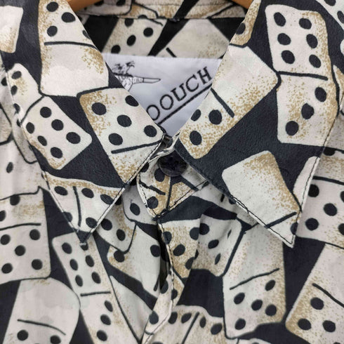 グーチ GOOUCH SILK DICE 総柄シャツ メンズ import:S