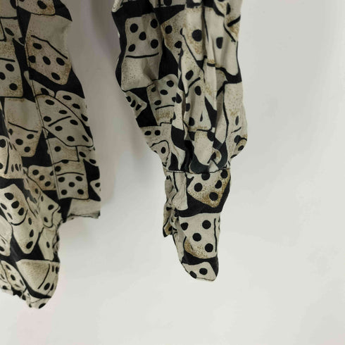 グーチ GOOUCH SILK DICE 総柄シャツ メンズ import:S