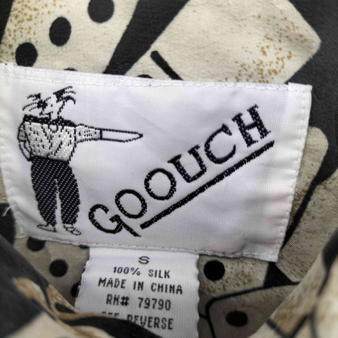 グーチ GOOUCH SILK DICE 総柄シャツ メンズ import:S