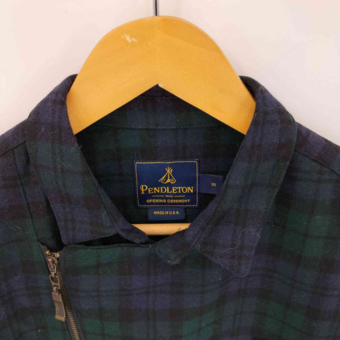 ペンドルトン PENDLETON ライダースデザインシャツ レディース import:S