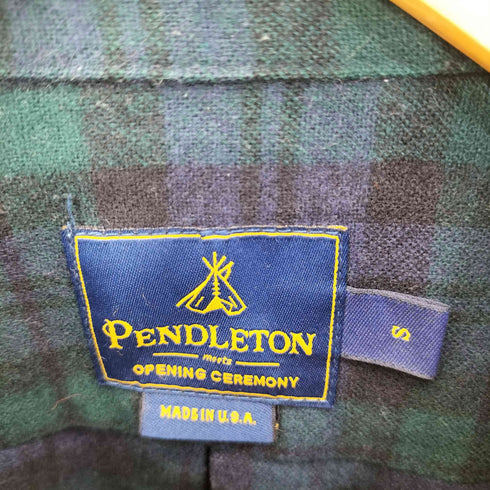 ペンドルトン PENDLETON ライダースデザインシャツ レディース import:S