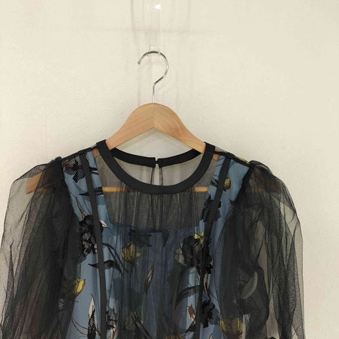 ジルバイジルスチュアート JILL by JILLSTUART フロッキーフラワーワンピース レディース JPN:S