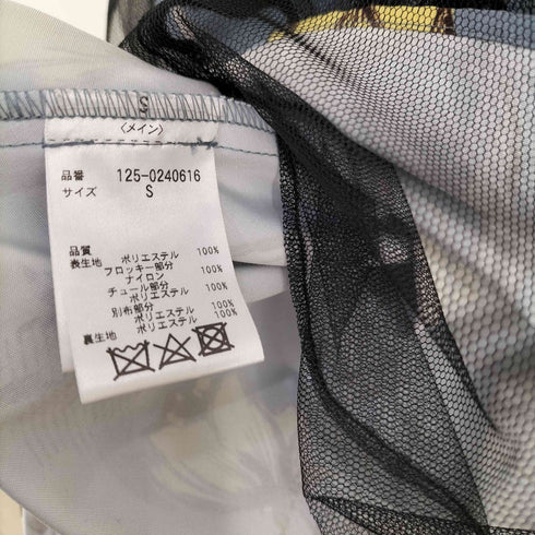 ジルバイジルスチュアート JILL by JILLSTUART フロッキーフラワーワンピース レディース JPN:S