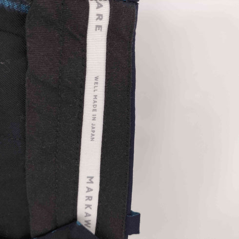 マーカウェア markaware FRONT PLEATS PEGTOP ORGANIC WOOL TROPICAL メンズ 1