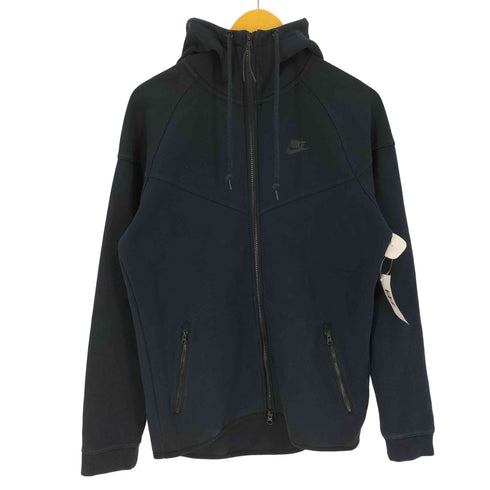 ナイキ NIKE Tech Fleece 1MM Windrunner テック フリース ウインド ランナー ロゴ プリント ジップアップ パーカー メンズ import:M