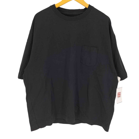 バック グラフィック プリント クルーネック オーバーサイズ Tシャツ メンズ JPN:L