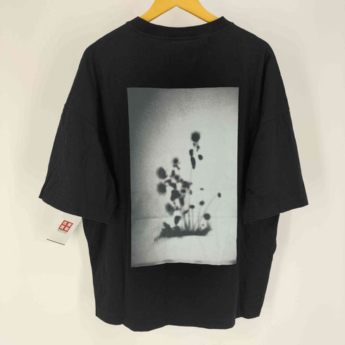 バック グラフィック プリント クルーネック オーバーサイズ Tシャツ メンズ JPN:L
