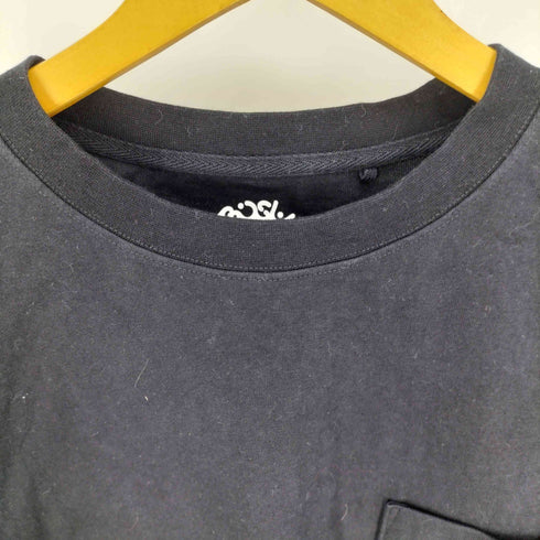 バック グラフィック プリント クルーネック オーバーサイズ Tシャツ メンズ JPN:L