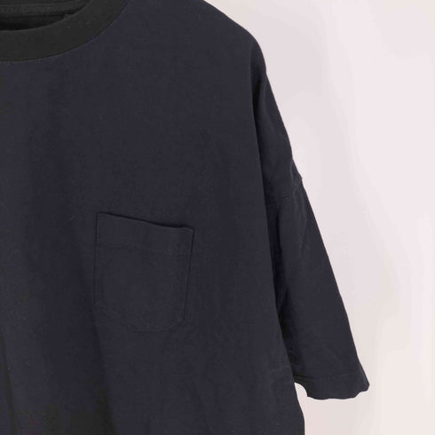 バック グラフィック プリント クルーネック オーバーサイズ Tシャツ メンズ JPN:L