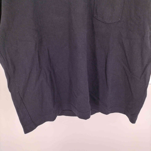 バック グラフィック プリント クルーネック オーバーサイズ Tシャツ メンズ JPN:L