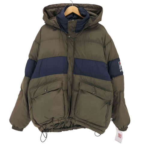 フィラ FILA フーディー ダウンジャケット メンズ JPN:M