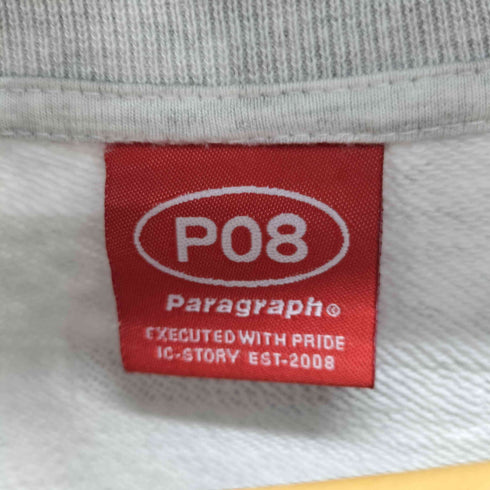 パラグラフ PARAGRAPH ペイントスウェット メンズ