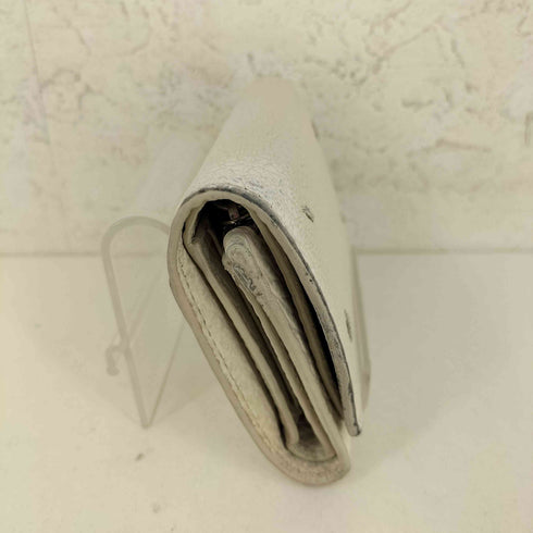 メゾンマルジェラ Maison Margiela ZIP COMPACT TRI FOLD WALLET メンズ