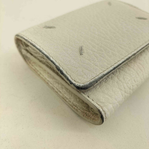 メゾンマルジェラ Maison Margiela ZIP COMPACT TRI FOLD WALLET メンズ